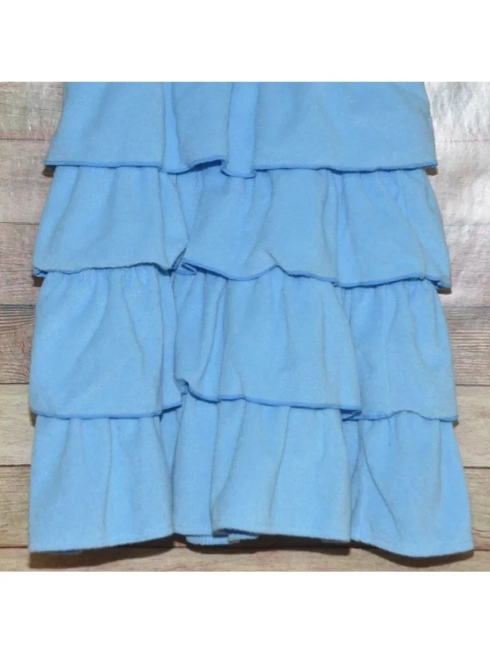 Disney Store Princess Cinderella Girls 3T Ruffle & Bow Swimsuit Hooded Cover Up